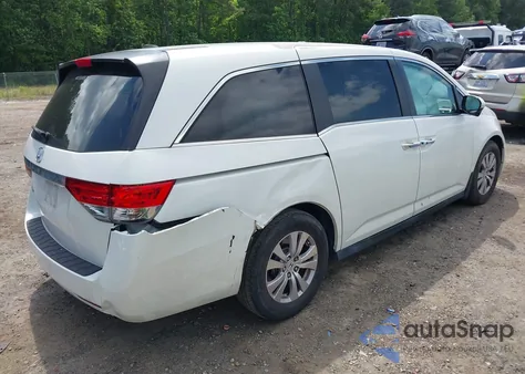 2016 Honda Odyssey Ex-L from USA, damaged, VIN 5FNRL5H6XGB167658